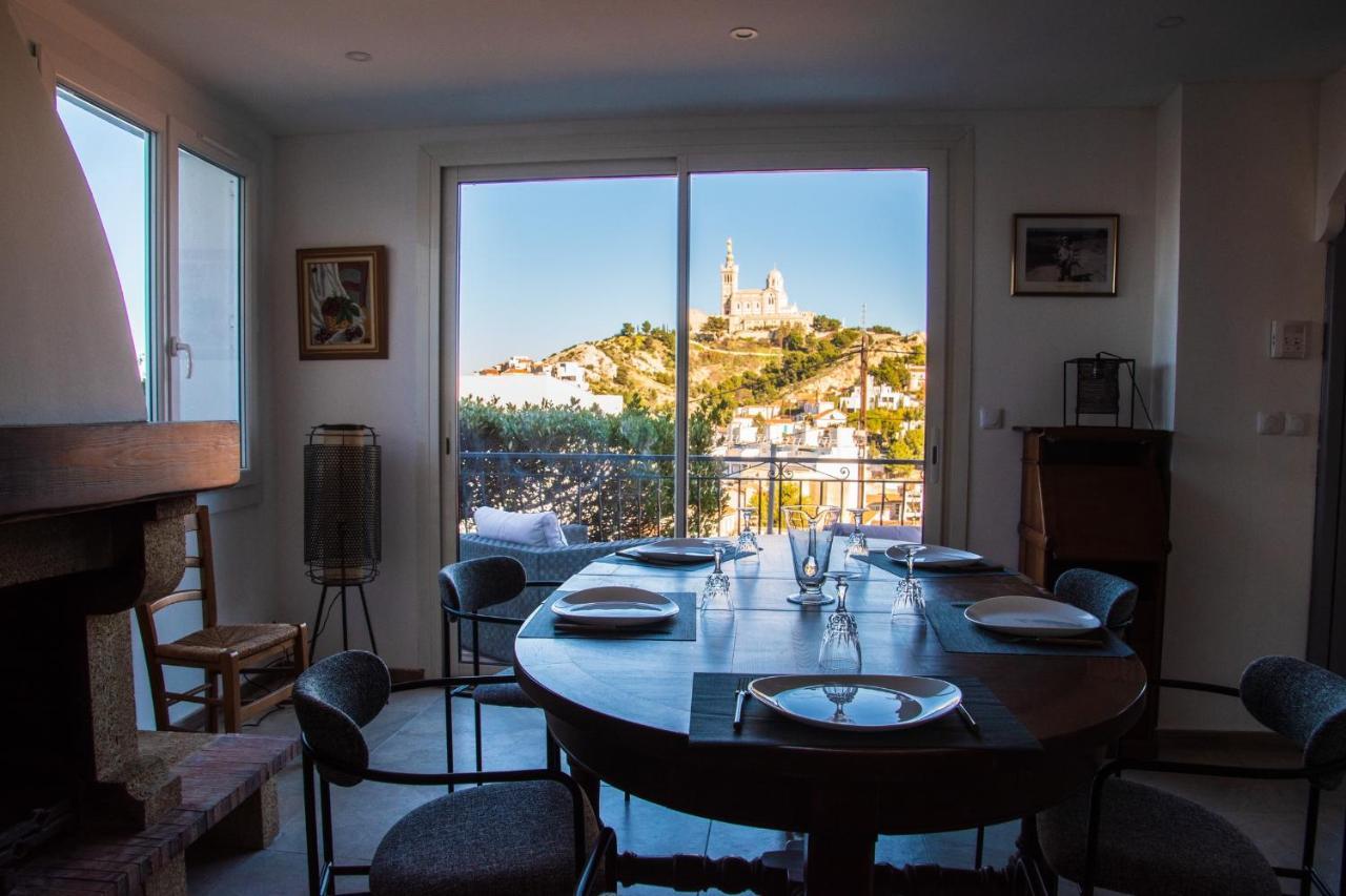 Les Balcons Du Roucas Blanc Villa Marseille Exteriör bild